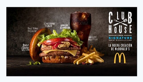 McDonalds se lanza al mercado de hamburguesas gourmet con su nueva creación ClubHouse