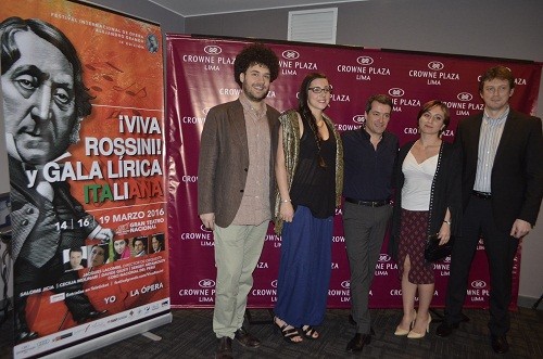 Hotel Crowne Plaza Lima recibe como huéspedes ilustres a elenco internacional de IX Temporada Alejandro Granda