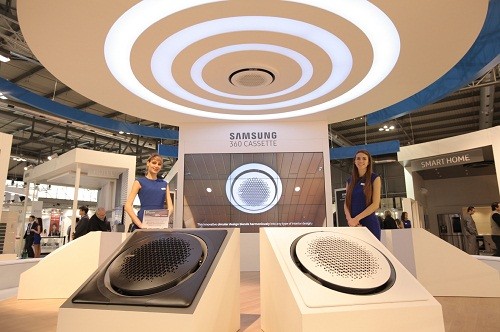 Samsung Electronics presenta nueva tecnología Innovadora en Aire Acondicionado en la Mostra Convegno Expocomfort 2016  en Europa