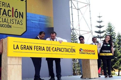 Se inauguró La Gran Feria de Capacitación de Sodimac Constructor