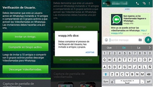 Una nueva estafa circula mediante mensajes de WhatsApp y Twitter