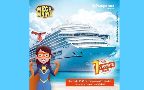 ¡MegaPlaza lleva a Mamá al Caribe, con todo pagado!