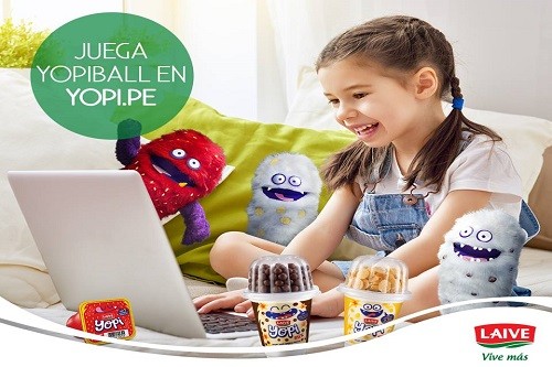 Yopi de Laive presenta YOPI BALL, el juego del yogur más divertido