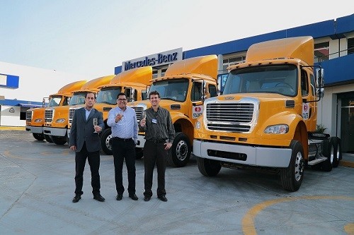 Empresa de transportes Transvan adquiere nueva flota de camiones en Divemotor