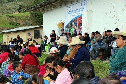 Centro de Promoción y Vigilancia Nutricional de Apan Alto beneficiará a 70 familias de Cajamarca
