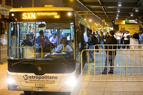 MML pone en funcionamiento el nuevo servicio Súper Expreso Norte del Metropolitano