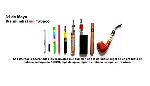 Día Mundial Sin Tabaco: 31 de Mayo