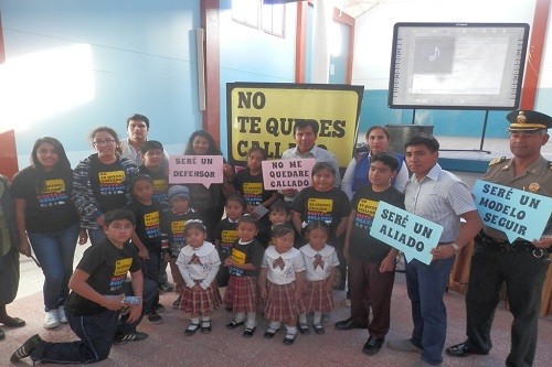 Eten: Defensoría del pueblo dictó charlas 'Basta de bullying'