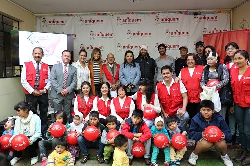 CLARO presenta campaña solidaria a beneficio de los niños de ANIQUEM