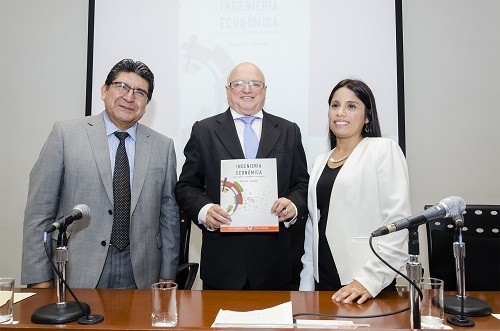 Ulima presentó el libro Ingeniería Económica