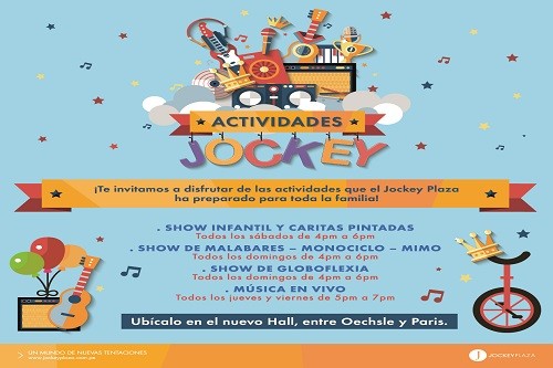 Disfruta de divertidos shows para toda la familia en el nuevo hall