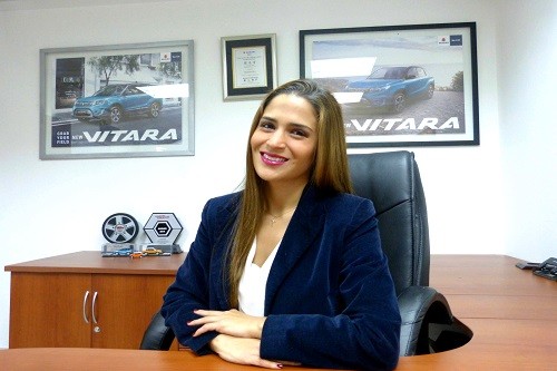 Verónika Pardo Lópezacaba de ser nombrada Gerente de Suzuki