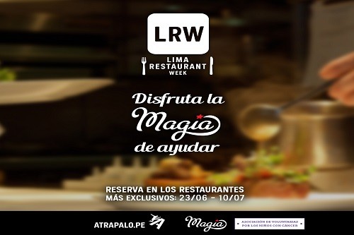Se inicia la 3ra edición del Lima Restaurant Week de Atrápalo