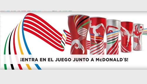 McDonalds te invita a sentir el espíritu deportivo con su nuevo coleccionable de vasos de los Juegos Olímpicos 2016