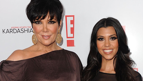 Madre de Kourtney Kardashian emocionada con su futura nieta