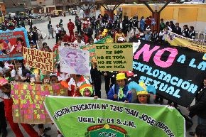 Alcaldes de Lima sur firman acuerdo contra explotación sexual infantil