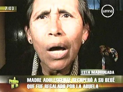 Abuela vendió a su nieto para pagar deudas