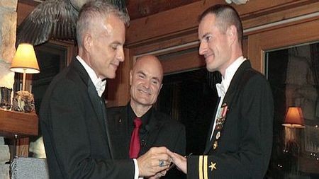 Primera boda gay de un militar en Estados Unidos