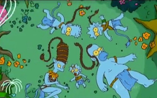'Los Simpson' harán parodia de 'Avatar' en Halloween