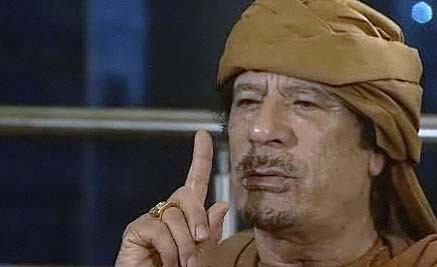 Muamar Gadafi, uno de los dictadores más pomposos de la historia