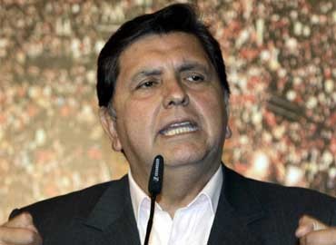 Ex presidente peruano Alan García pide dialogó en caso Conga