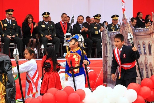 Ventanilla celebró 195° Aniversario Patrio con gran desfile Cívico Militar