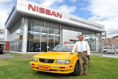 Mi taxi Nissan cumplió 10 años y está como nuevo para continuar trabajando