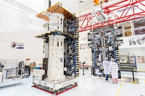 Se cumple en tiempo y forma la construcción de satélite para la innovadora Red Europea de Aviación de Inmarsat