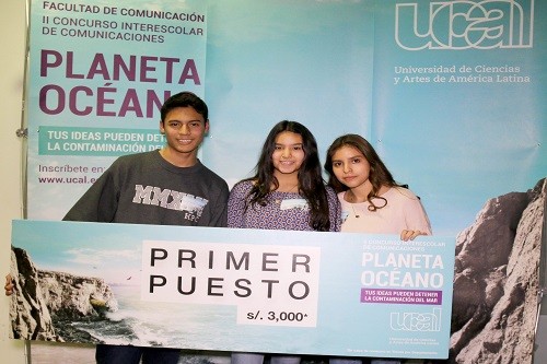 UCAL premió a los ganadores del II Concurso de Comunicaciones: Planeta Océano