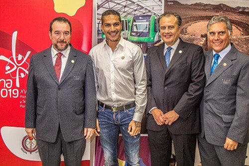 Paolo Guerrero estuvo presente en la Casa Lima 2019 en Río de Janeiro