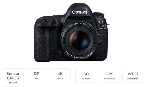Canon anuncia lanzamiento a nivel mundial de la cámara EOS 5D MARK IV