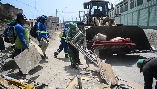 Municipalidad de Ventanilla recogió 10 toneladas de basura durante jornada de limpieza