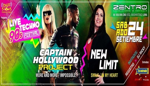 New Limit y Captain Hollywood Project regresan a Perú