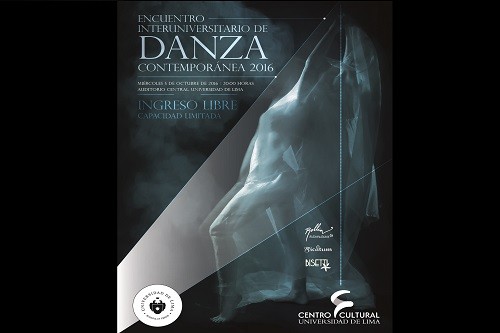 Encuentro Interuniversitario de Danza Contemporánea 2016 en la Universidad de Lima