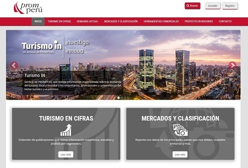 PROMPERÚ presenta portal Turismo In para los profesionales del sector