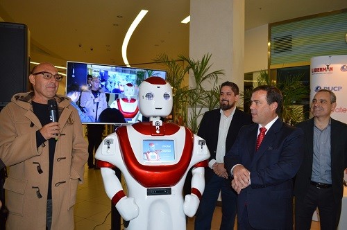 Liderman incorpora a un robot para la seguridad y orientación de los visitantes de La Rambla San Borja