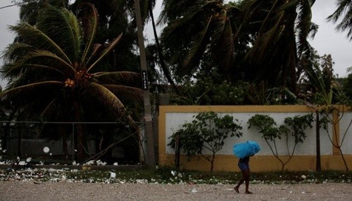 Huracán Matthew tormenta de categoría cuatro golpea Haití