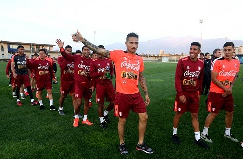 Eliminatorias Rusia 2018: Selección peruana entrenó en Santiago