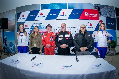 Suzuki presenta a Renzo Lercari como su piloto en Caminos del Inca