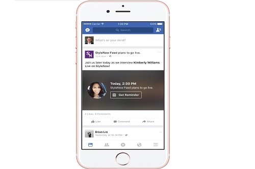 Facebook lanza la posibilidad de programar un video en vivo a través de LIVE API
