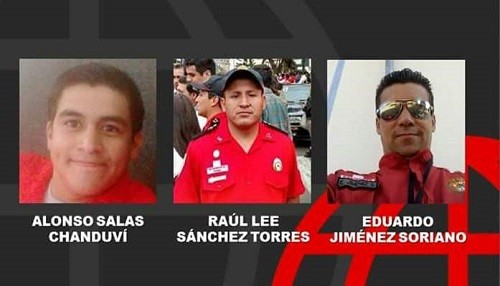 Se hallaron los cuerpos de los tres bomberos desaparecidos del incendio en El Agustino