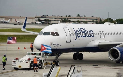JetBlue ofrecerá el lanzamiento de La Habana como su destino número 100, a la capital cubana en 16 años de operaciones