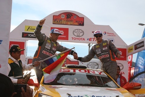 Hart y Dasso primeros en la S2000 en Cusco