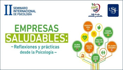 USIL organiza el II Seminario Internacional de Psicología: Empresas Saludables