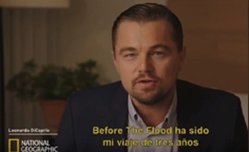 Leonardo Dicaprio invita a ver el estreno mundial de Antes que sea tarde este domingo en NAT GEO