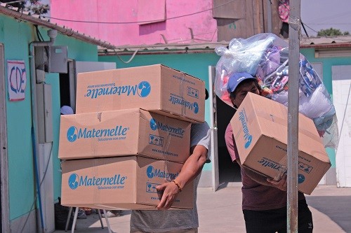 Maternelle se suma a la campaña de ayuda para los niños damnificados de Cantagallo