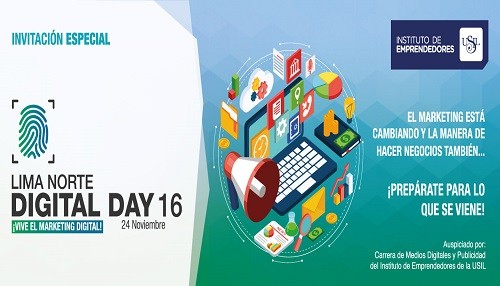 Instituto de Emprendedores de la Usil organizará el primer Lima Norte Digital Day 2016