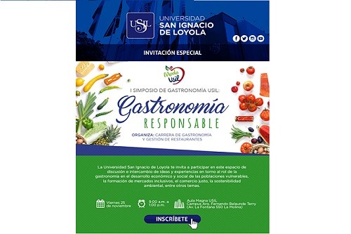 USIL organiza Simposio de Gastronomía Responsable con destacados expertos USIL organiza Simposio de Gastronomía Responsable con destacados expertos