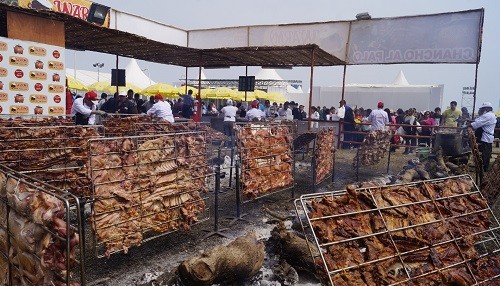 Chancho Al Palo presente en los actos celebratorios del aniversario de Lima