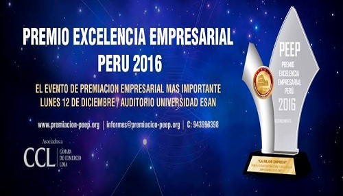 El Grupo Firbas y empresa de Mario Hart ganan premios Excelencia Empresarial Perú 2016
